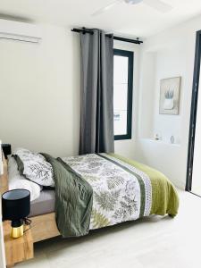 Cama ou camas em um quarto em Villa Anna Lucia & sa dépendance