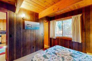 Voodi või voodid majutusasutuse Tranquil Treehouse Haven toas