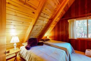 Voodi või voodid majutusasutuse Tranquil Treehouse Haven toas
