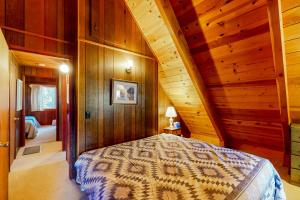 Voodi või voodid majutusasutuse Tranquil Treehouse Haven toas