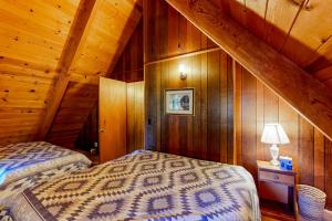 Voodi või voodid majutusasutuse Tranquil Treehouse Haven toas