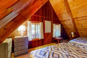 Voodi või voodid majutusasutuse Tranquil Treehouse Haven toas