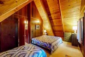 Voodi või voodid majutusasutuse Tranquil Treehouse Haven toas