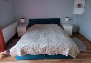 Postel nebo postele na pokoji v ubytování Apartament Olchowa Prestige 1