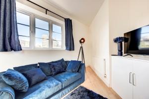 Prostor za sedenje u objektu 2 Bedroom Apartment in Brixton with Wi-Fi