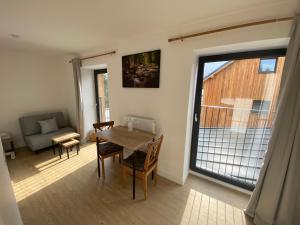 Posezení v ubytování Apartmány v Javorné na Šumavě