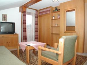 TV a/nebo společenská místnost v ubytování Hotel Hörlgut