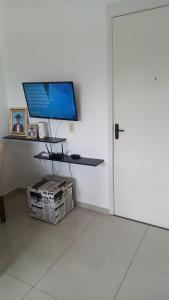 TV i/ili multimedijalni sistem u objektu Apartamento inteiro