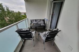 Un balcon sau o terasă la Apartments with WiFi Zagreb - 21800