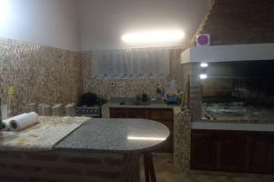 Köök või kööginurk majutusasutuses el quincho
