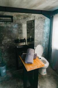 Bilik mandi di EJ House
