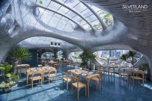 Restoran või mõni muu söögikoht majutusasutuses Silverland Bến Thành