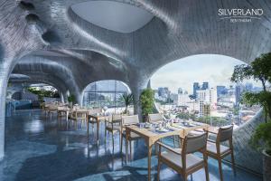 Restoran või mõni muu söögikoht majutusasutuses Silverland Bến Thành