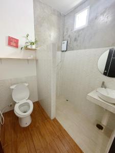Koupelna v ubytování Pingguy Kohlarn