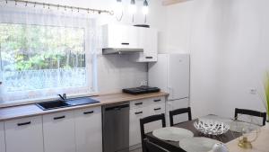 Kuchnia lub aneks kuchenny w obiekcie Apartament Zacisze