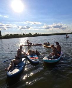 Vista sul fiume nelle vicinanze della casa vacanze