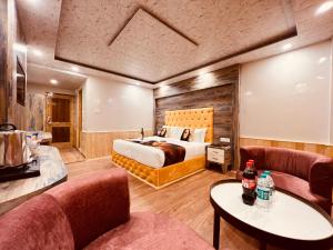 Predel za sedenje v nastanitvi Hill River Resort By West Western
