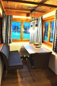 Posezení v ubytování Haus Alpenglühn