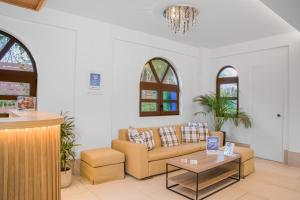 Posezení v ubytování Paradise Hotel-Apartments