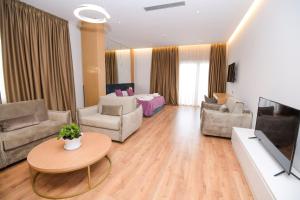 Posezení v ubytování Amfora Hotel & Spa