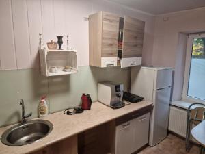 Nhà bếp/bếp nhỏ tại 3-floor large apartaments