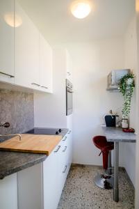 Eldhús eða eldhúskrókur á zimmer-graz