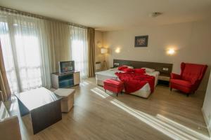 Χώρος καθιστικού στο Banderitsa Apartment 1