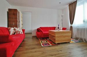 Posezení v ubytování Apartmán 4M Tatry