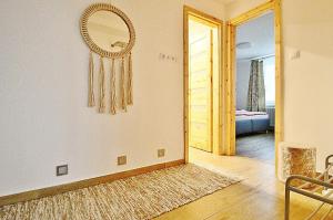 Postel nebo postele na pokoji v ubytování Apartmán 4M Tatry