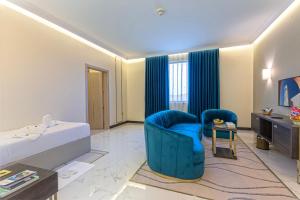 Katil atau katil-katil dalam bilik di Green Park Hotel