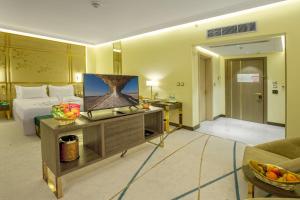 Televisyen dan/atau pusat hiburan di Green Park Hotel