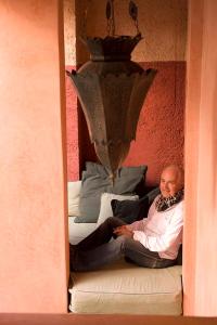 Istumisnurk majutusasutuses Exclusive and stylish 4-bedroom Riad with plunge pool