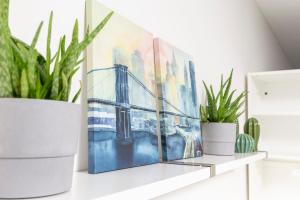 Fotografie z fotogalerie ubytování Family executive Studio with Balcony open Delft Utopia Flora 20F v destinaci Delft