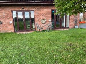 Um jardim em Formby Point