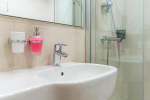A bathroom at Hotel Panorama