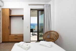 Posteľ alebo postele v izbe v ubytovaní "Thea" Luxury Apartments with great View