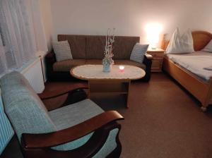 Posezení v ubytování Apartmán Dobrá mysl