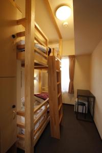 A bunk bed or bunk beds in a room at Hotel Palace Japan