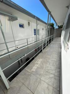 A balcony or terrace at El Catorce Departamento Temporario