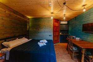 Letto o letti in una camera di wanderholic