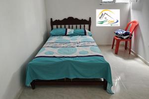 Katil atau katil-katil dalam bilik di Hostal Sinaí +7 gambar