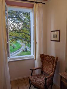 Posezení v ubytování Castel San Mauro