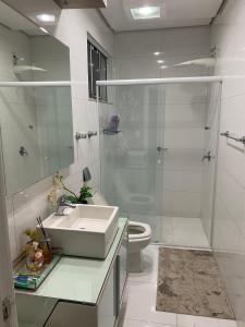 Koupelna v ubytování Casa Maravilhosa