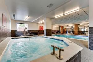 聖保羅的住宿－Drury Plaza Hotel St. Paul Downtown，在酒店房间的一个大型游泳池