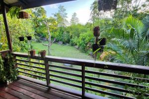 Zahrada ubytování Mountain Thai Style Chalet