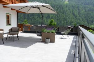 Balkón nebo terasa v ubytování Gaestehaus Berger
