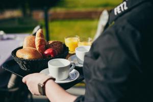 Možnosti snídaně pro hosty v ubytování FETZ DAS LORELEY HOTEL