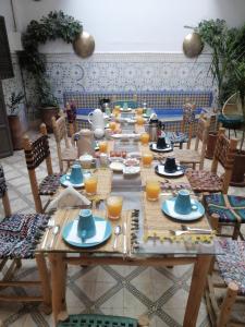 Restaurace v ubytování Riad Papadou