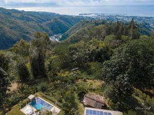 Paesaggio naturale nelle vicinanze della villa