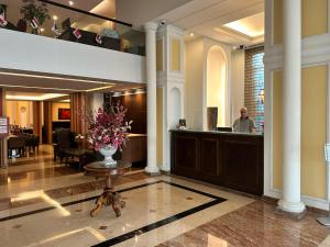 Vstupní hala nebo recepce v ubytování Padova Hotel